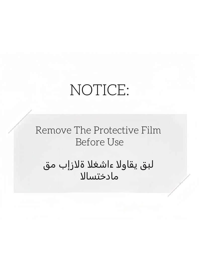 ديكور رمضان وعيد مبارك، هلال ذهبي من الأكريليك لتزيين الطاولة وقطعة مركزية للمكتب للاحتفال الإسلامي المنزلي - عيد مبارك (4.7 بوصة × 11.8 بوصة) - Image 5